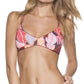 Maaji - Shimmering Reversible Porto Bralette Strappy Back Bikini Top