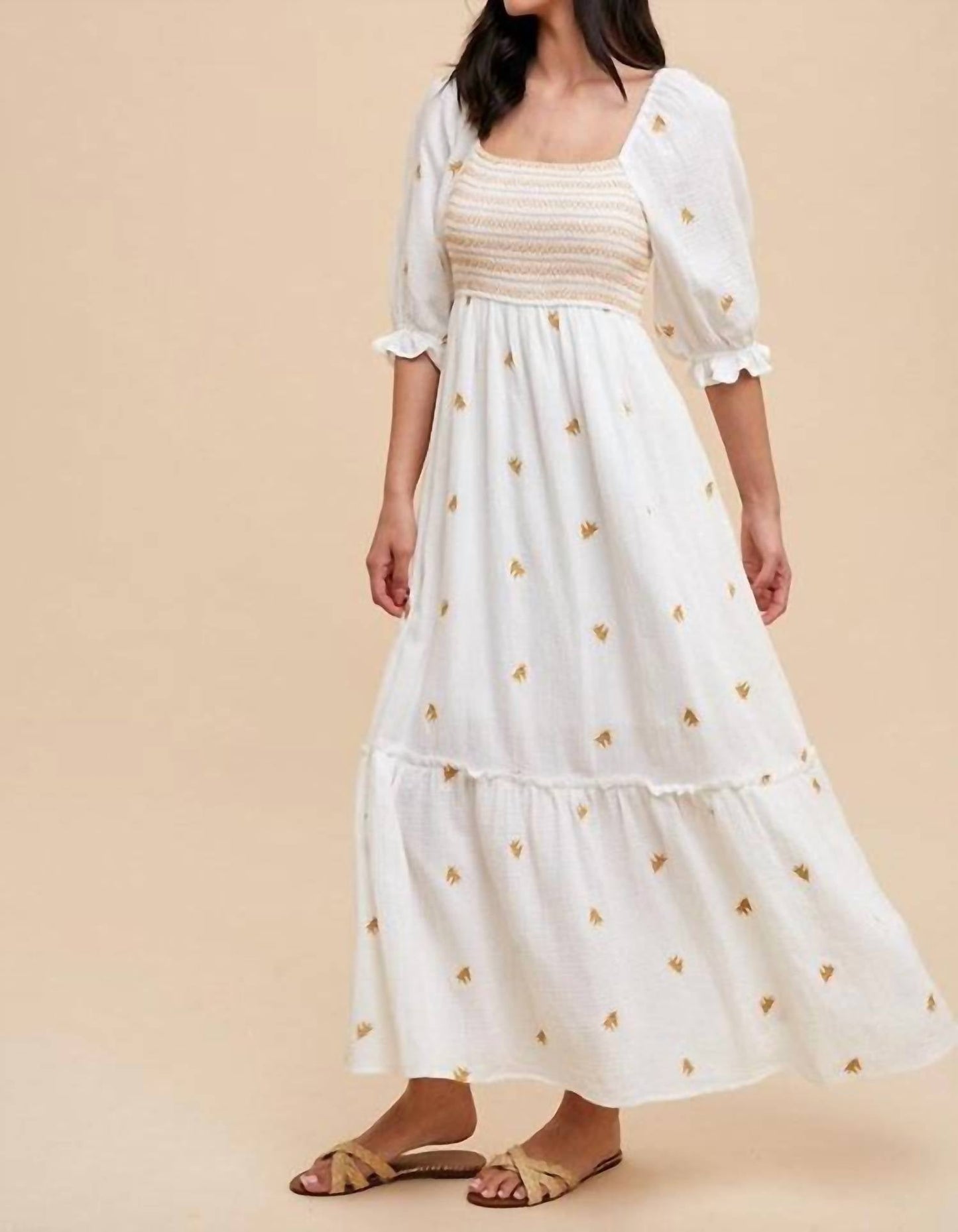 In-Loom - Isla Embroidered Maxi Dress