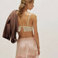 Free People - Meet Me In The Middle Mini Slip Skirt