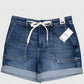 Judy Blue - Women's McKayla High Waisted Cuff Jogger Shorts