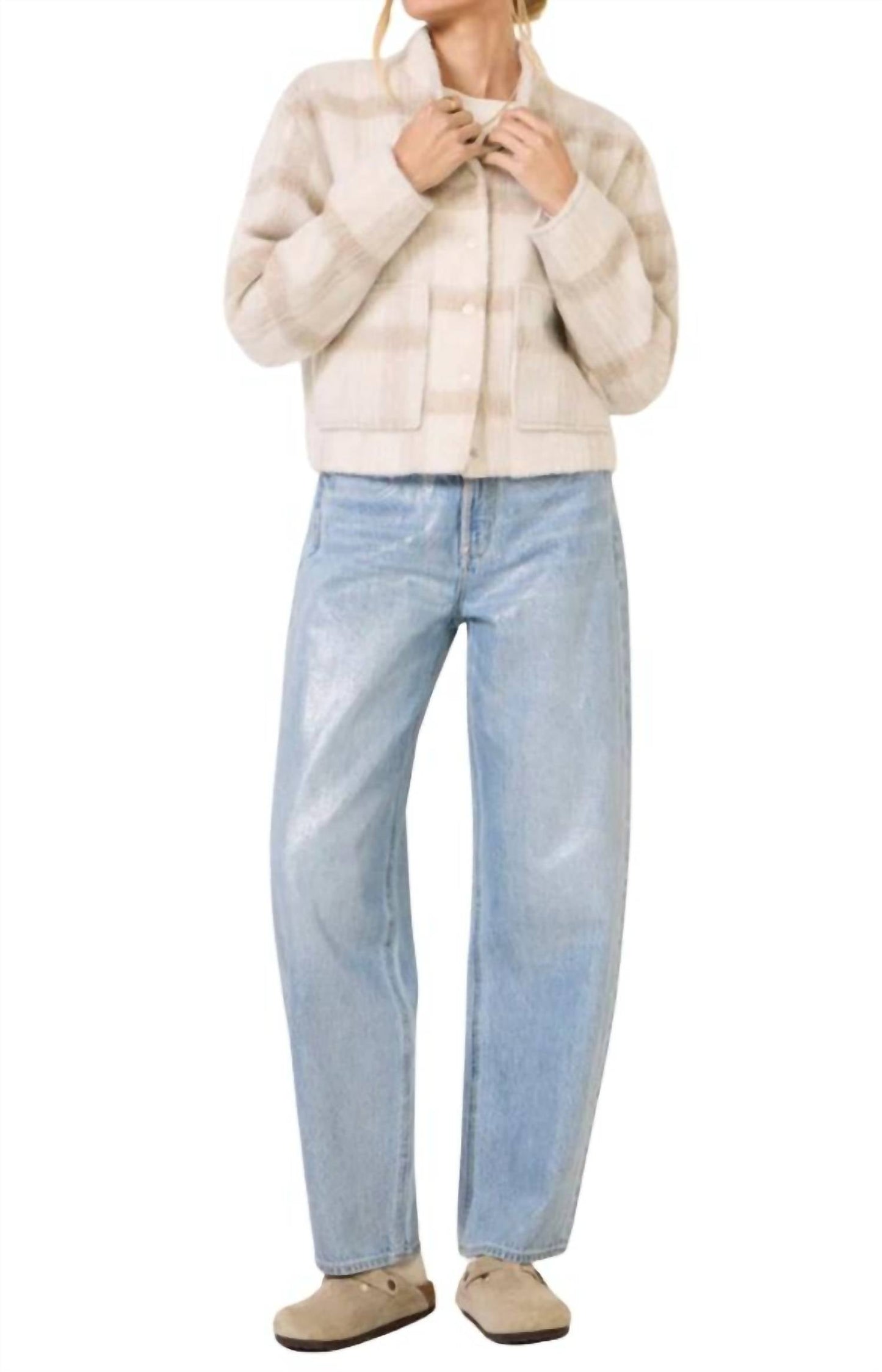 Pistola - Wes High Rise Barrel Jeans