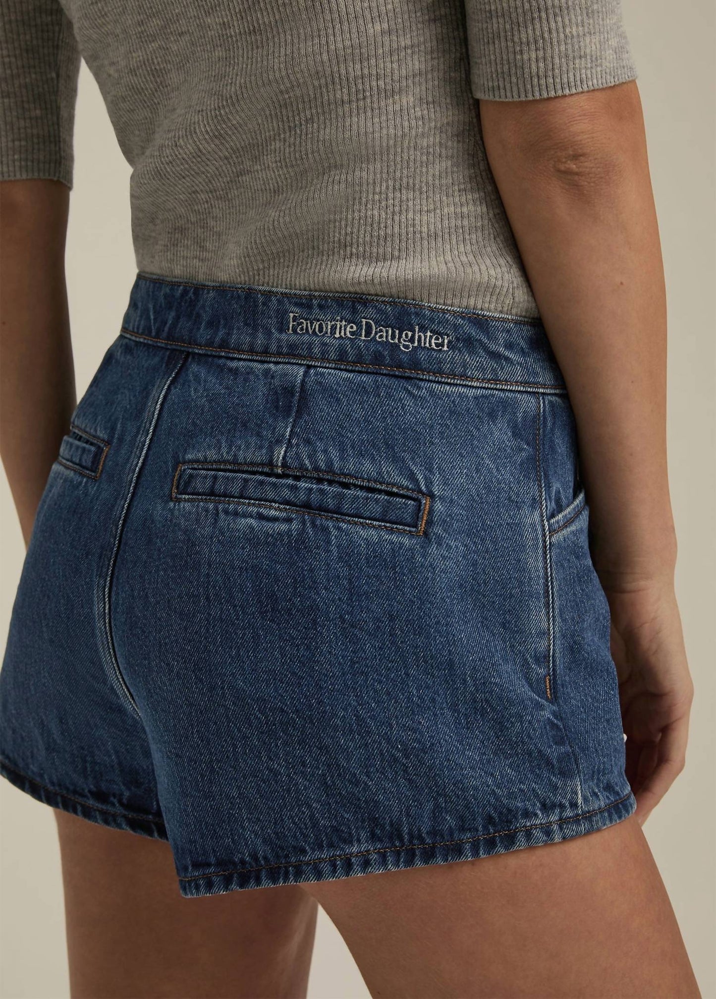 Favorite Daughter - Short High Waist Jean Shorts