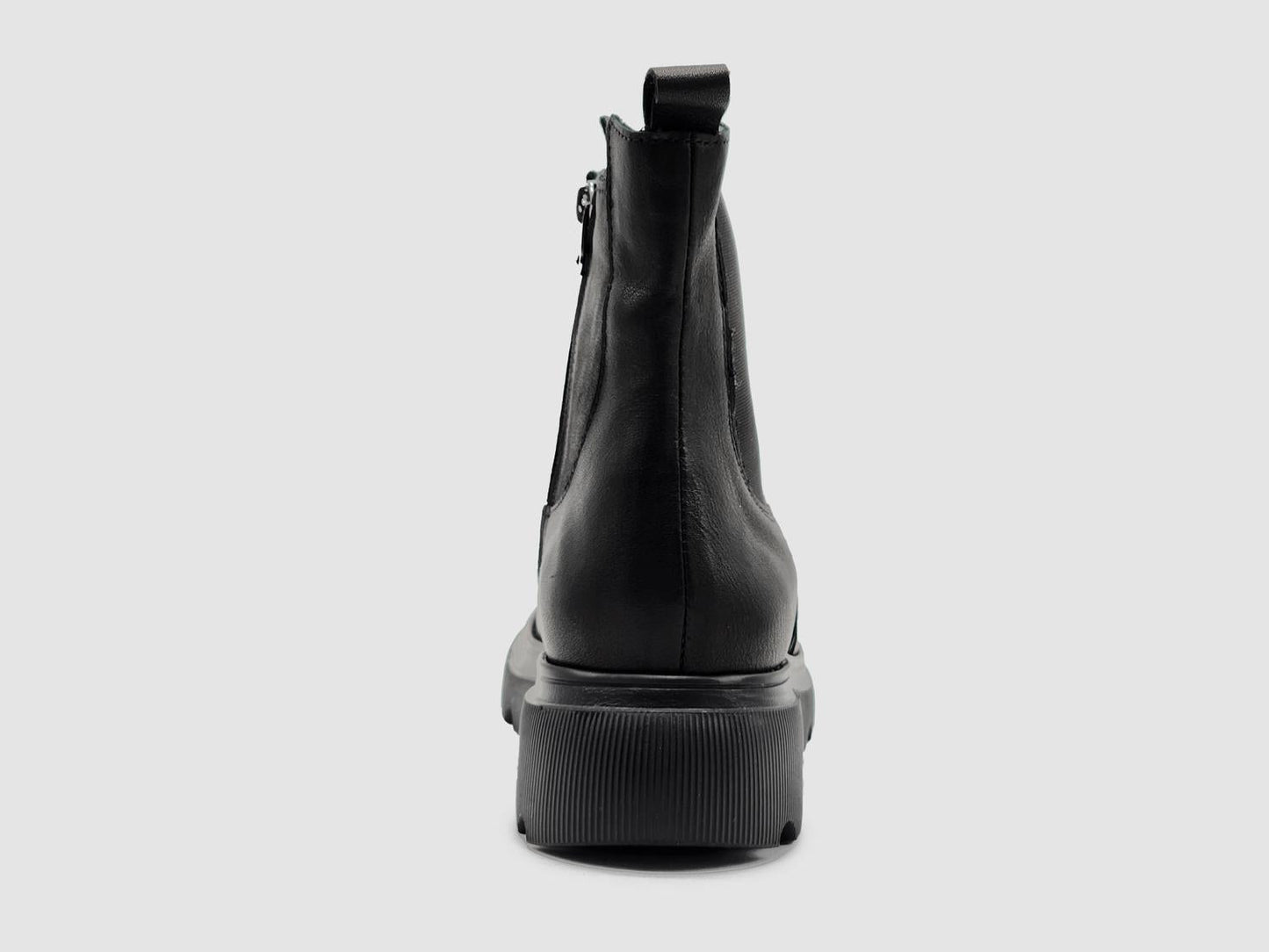 Kcr Group - Women's Modern Insulated Zip-up Chelsea Leather Boots