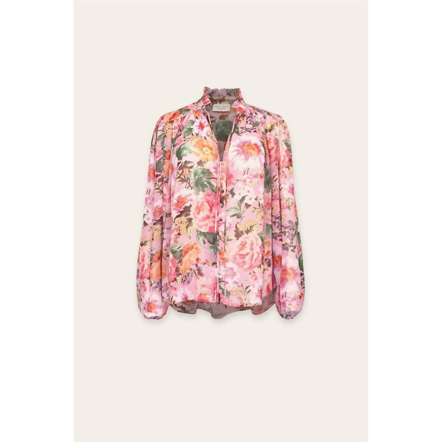 Dress Forum - Rose Lavender Garden Party Balloon Shirring Blouse