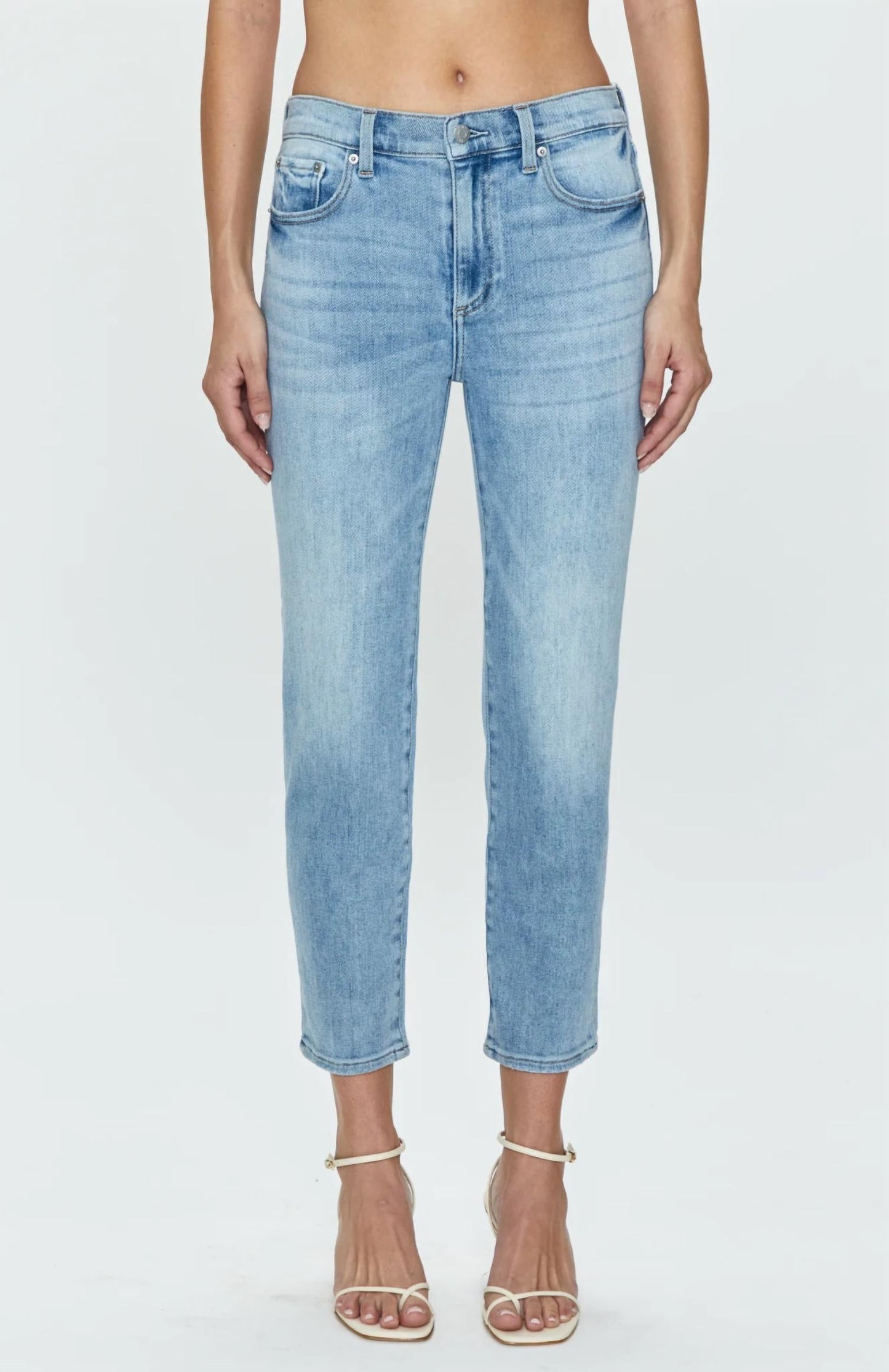 Pistola - Monroe Crop High Rise Cigarette Jeans