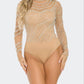 Banjul - Heartbreaker Rhinestone Bodysuit
