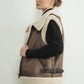 Aaron & Amber - Faux Leather Vest