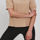 VERO MODA Women's T-shirt Brown Size Small