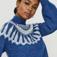 VERO MODA Women's Sweater Blue