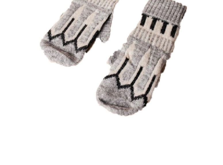 VERO MODA Men's Cory Mittens Gray Size Regular