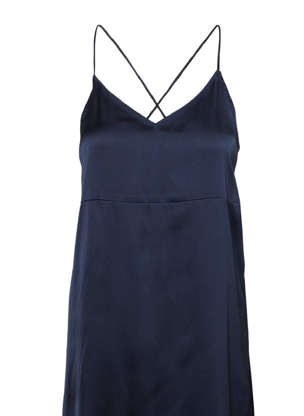 VERO MODA Women's Serein Mini Slip Dress Blue