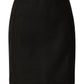 VERO MODA Women's Recycled Straight Mini Skirt Black