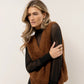 VERO MODA Women's Lucia Sweater Vest Brown Size Medium