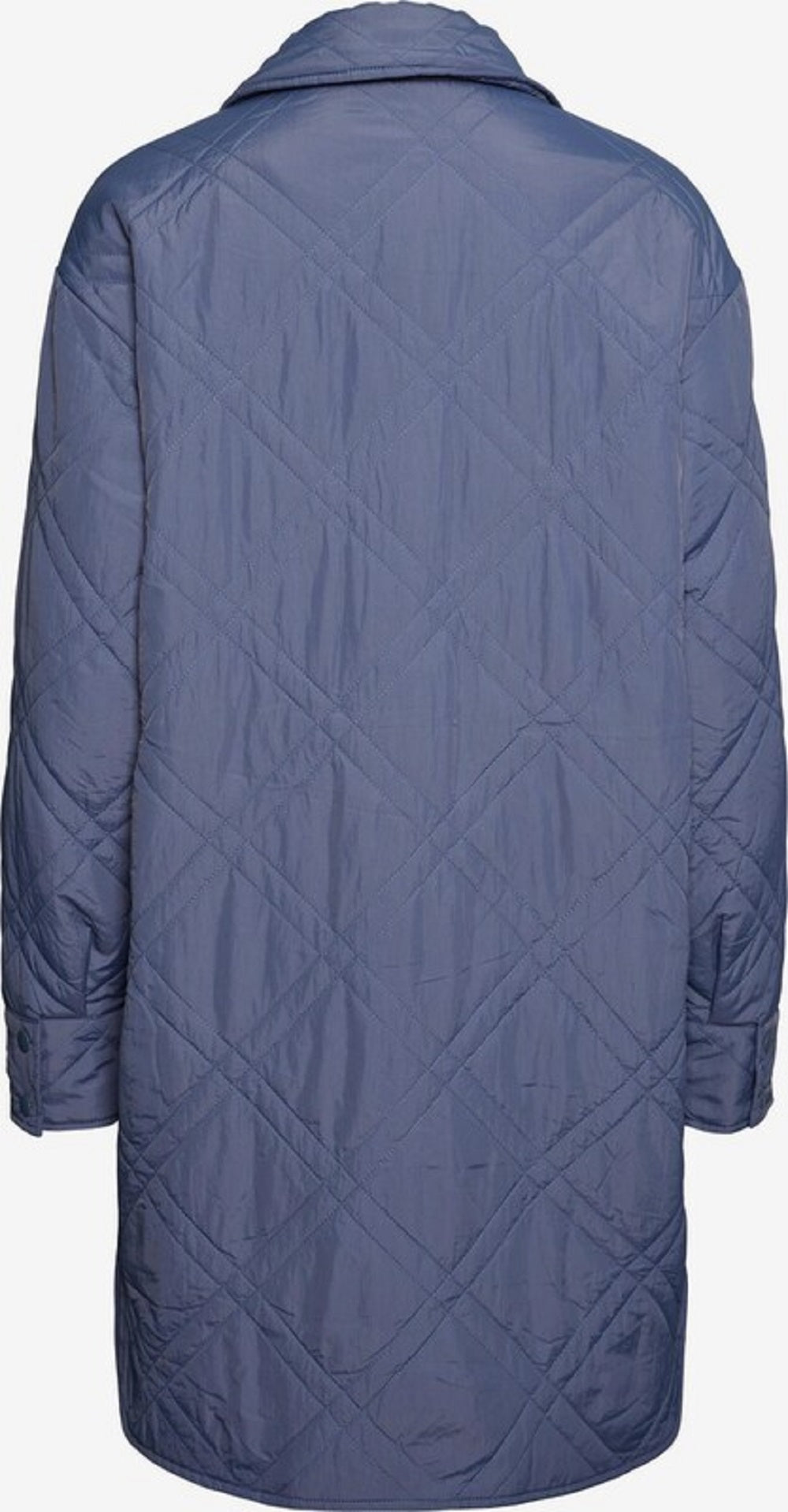 VERO MODA Women's Between Seasons Coat Blue Size Medium