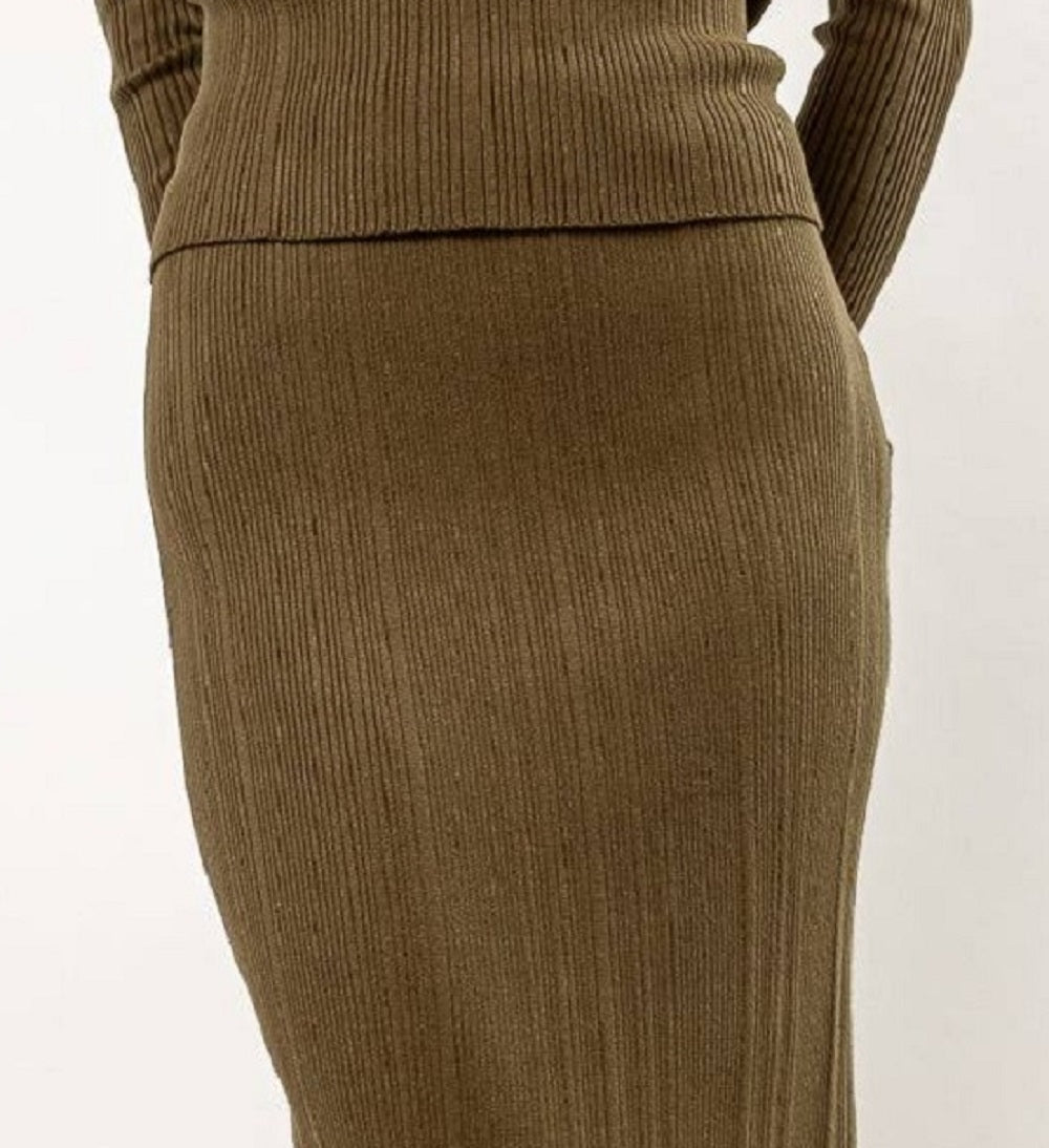 VERO MODA Women's Shea Skirt Green