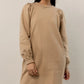 VERO MODA Women's Everard Sweater Dress Brown Size Medium