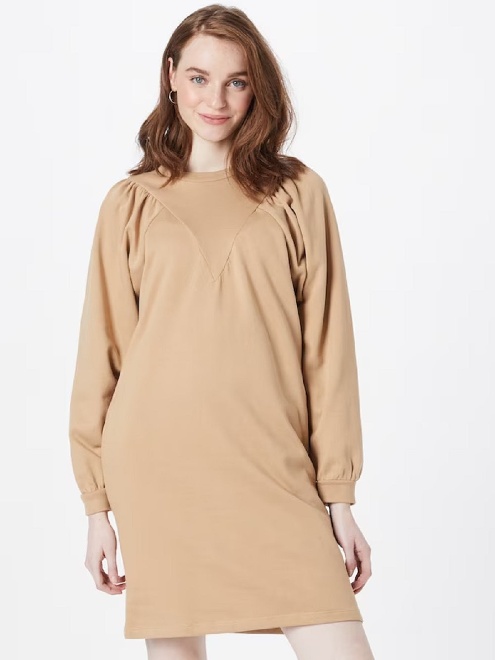 VERO MODA महिलाओं की पोशाक भूरी साइज एक्स-लार्ज
