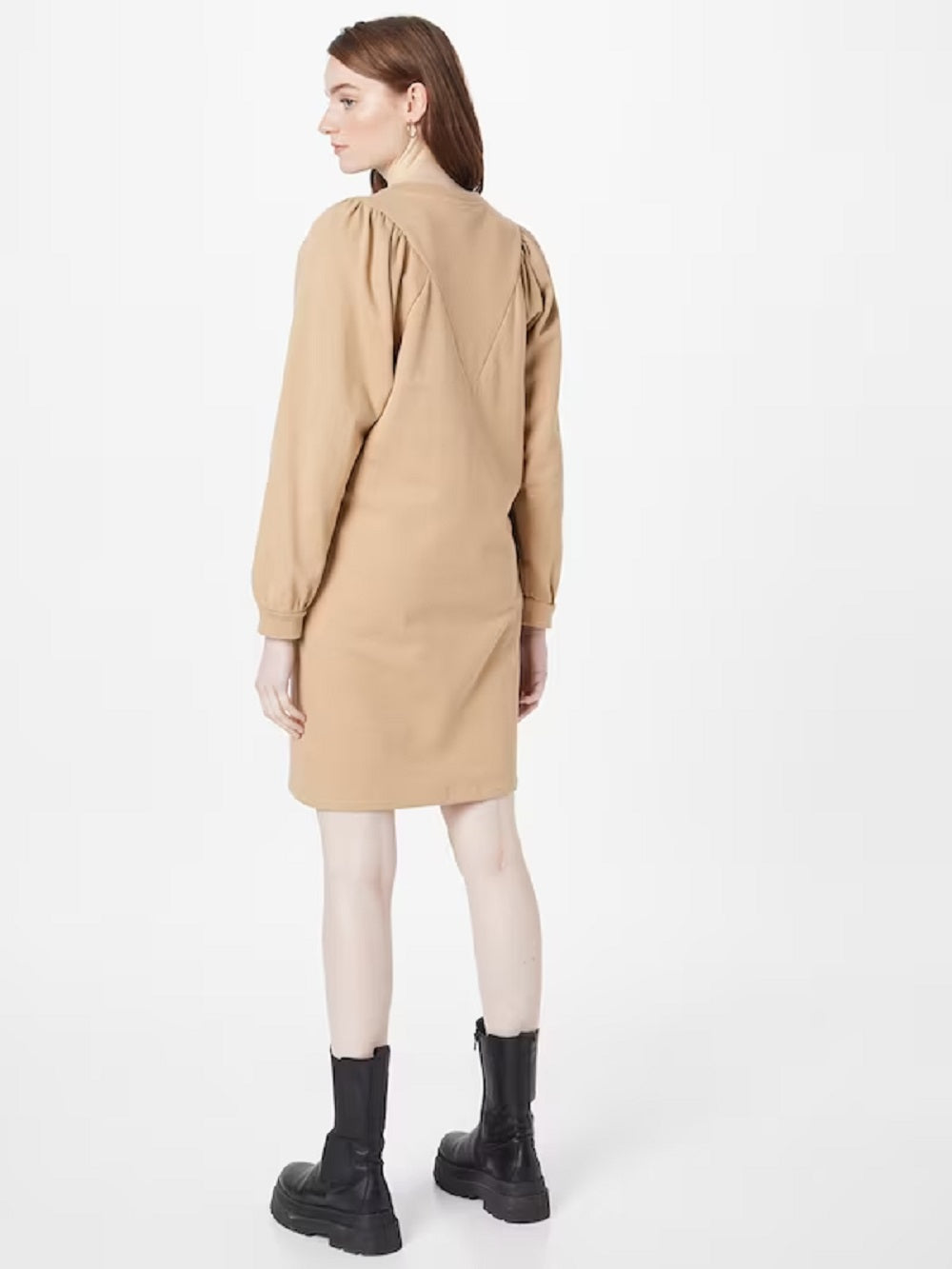 VERO MODA महिलाओं की पोशाक भूरी साइज एक्स-लार्ज
