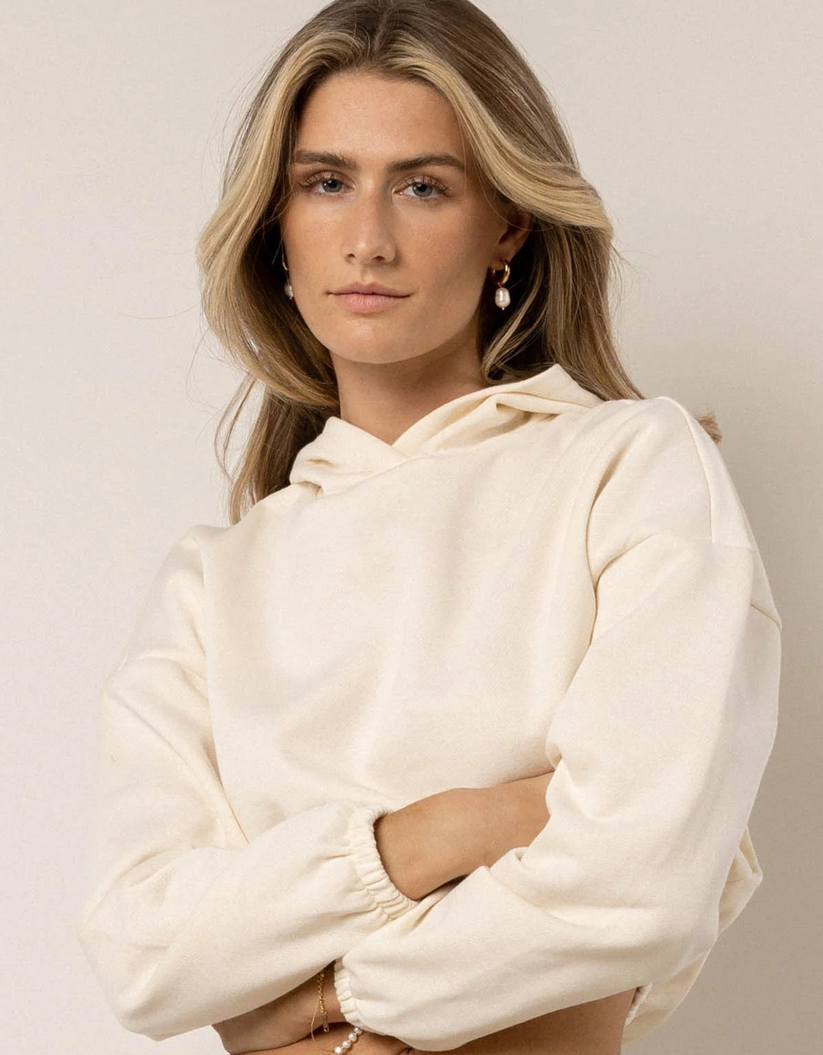 VERO MODA Women's Dinah Pullover White Size Small