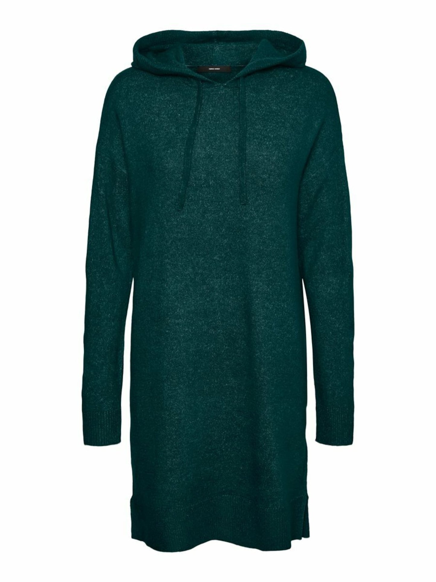 VERO MODA Women's knitted hooded Green Size Small
