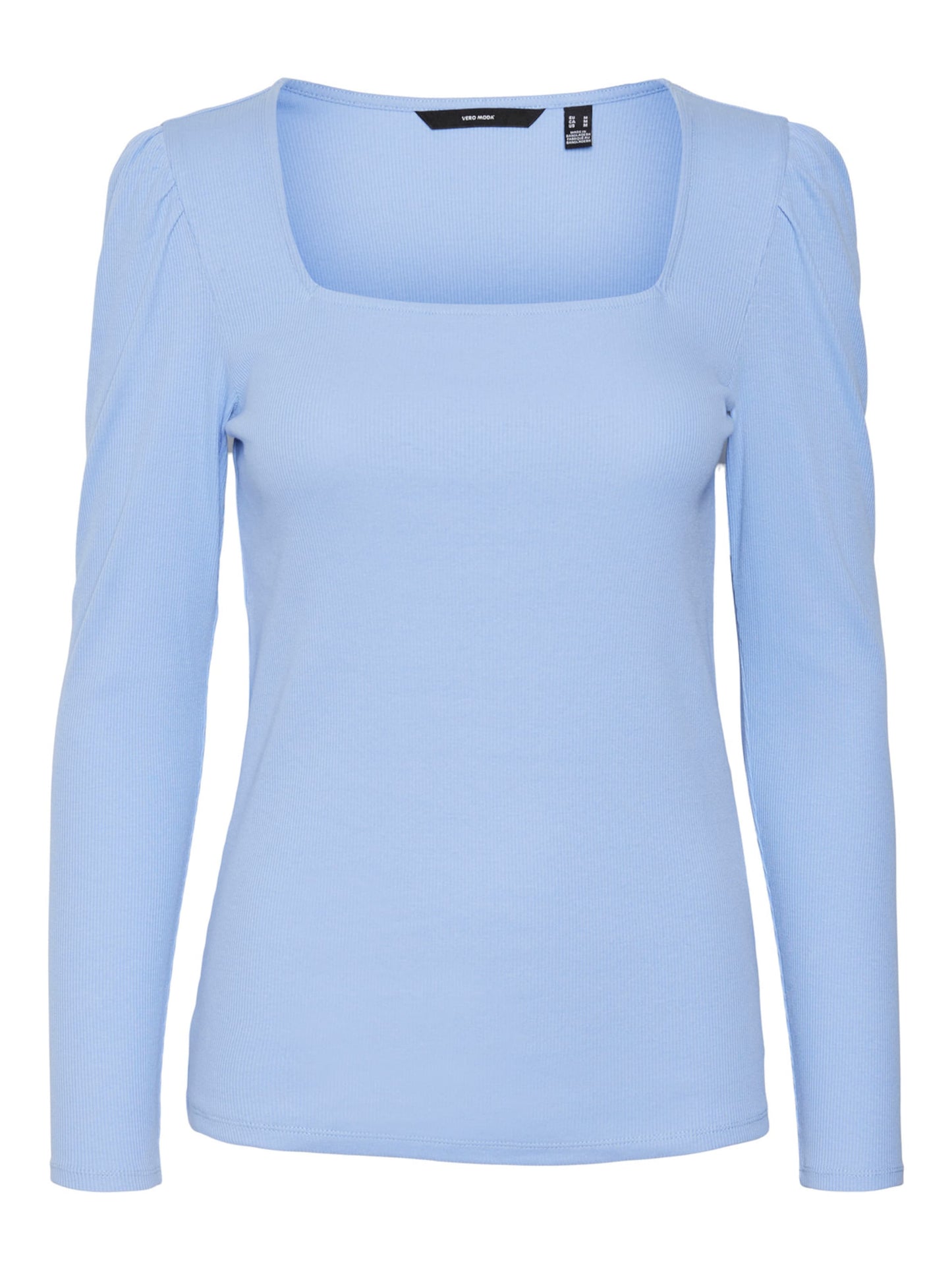 VERO MODA Women's Hensely Top Blue Size X-Large
