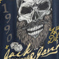 Jack & Jones Men's Jordome Logo Graphic T-Shirt Blue Size Large