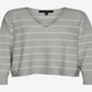 VERO MODA Women's Doffy Pulver Sweater Gray