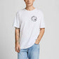 Jack & Jones पुरुषों की जेजेचिलर पैराडाइस टी-शर्ट, सफेद, एक्स्ट्रा-लार्ज
