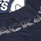 Jack & Jones Men's 3 Pc Swim Trunks Towel & Drawstring Beach Bag Set Gray Size XX-Large