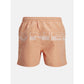 Jack & Jones Men's 3 Pc Swim Trunks Towel & Drawstring Beach Bag Set Pink Size Small