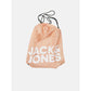 Jack & Jones Men's 3 Pc Swim Trunks Towel & Drawstring Beach Bag Set Pink Size Small