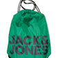 Jack & Jones Men's 3 Pc Swim Trunks Towel & Drawstring Beach Bag Set Green Size X-Large