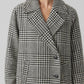 Vero Moda Hanna Notch Collar Coat Black Size S