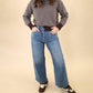 Pistola - Kyra Ankle High Rise Bowed Leg Jeans