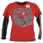 NFL Tampa Bay Buccaneers Cannons Long Sleeve Boys Kids Tshirt Tee Combo Set