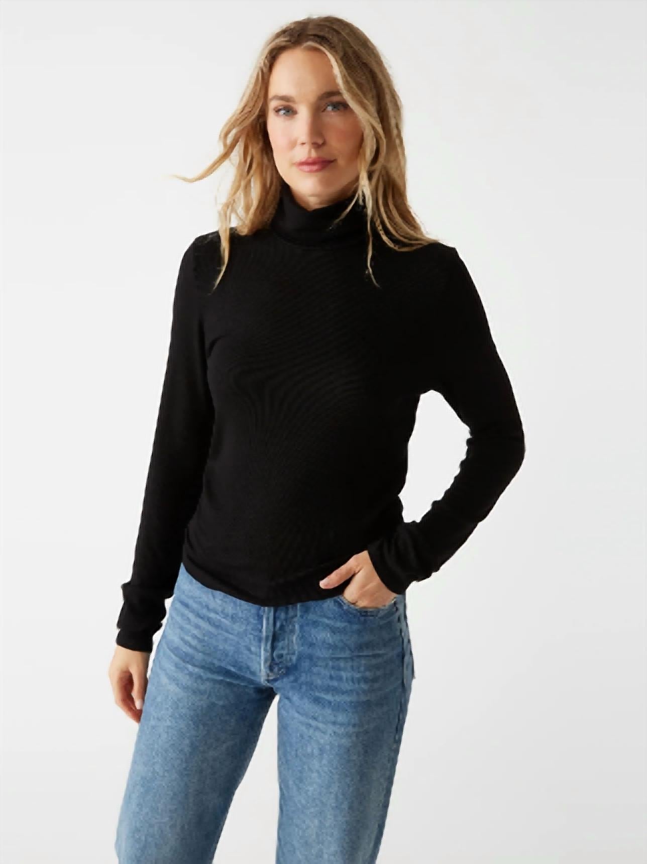 Michael Stars - Tara Turtleneck Tee