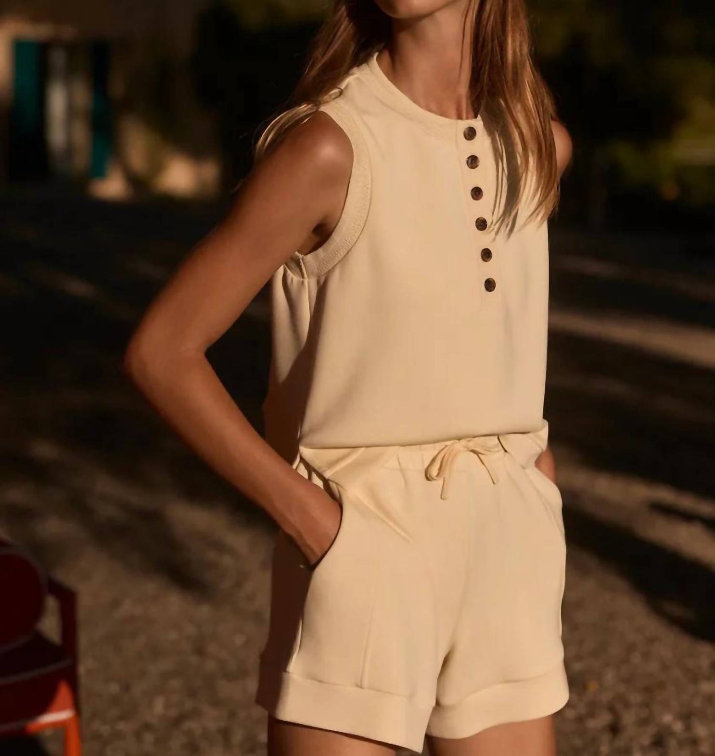 Varley - Marla Button Placket Tank
