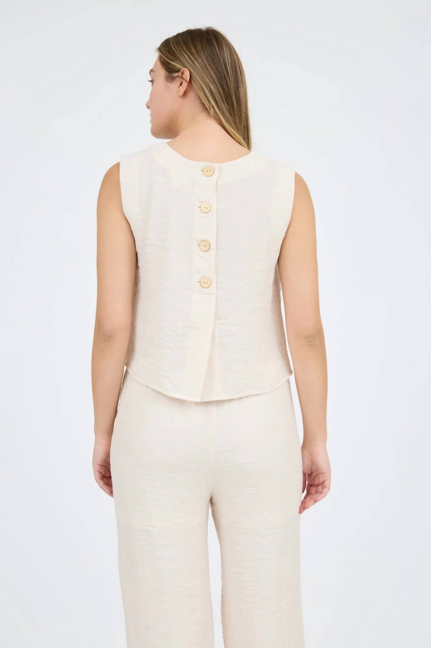 Lucy Paris - Cloud Nine Button Top