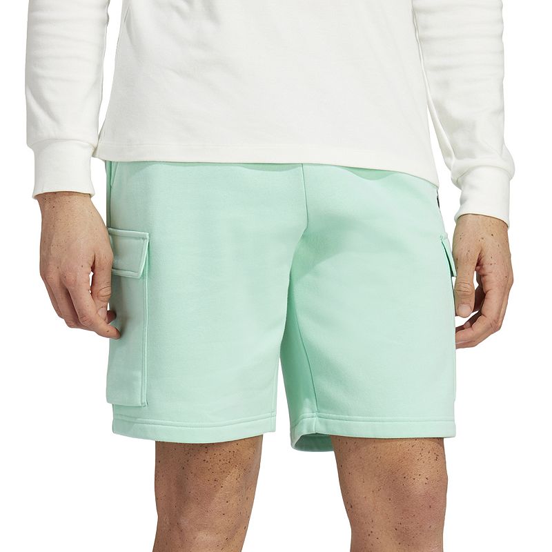 adidas-mens-essentials-fleece-cargo-shorts
