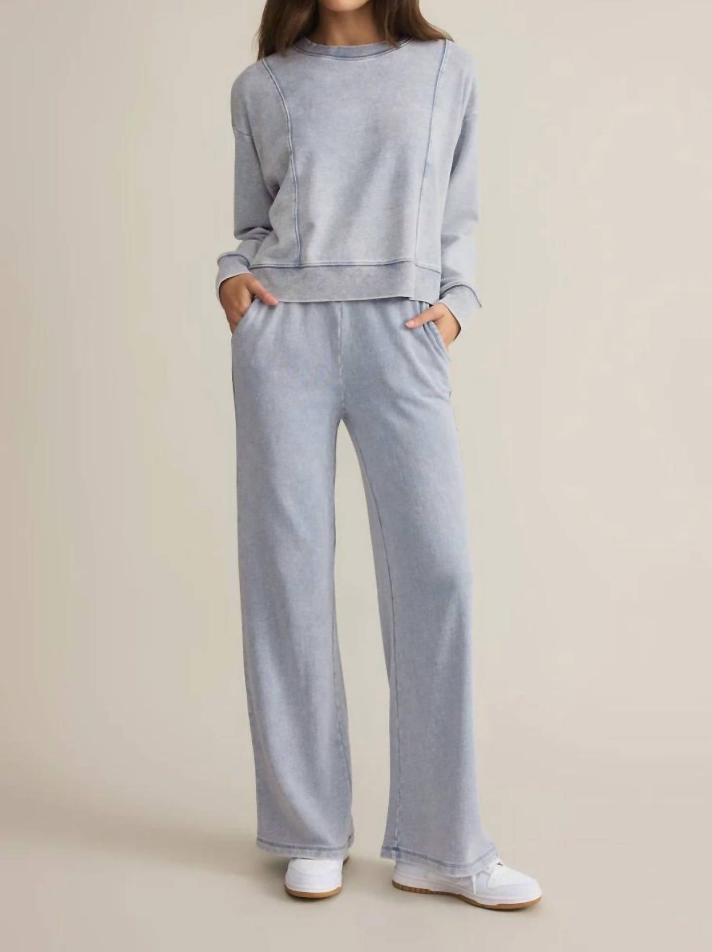 Z Supply - Lax Denim Sweatshirt