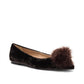 Sam Edelman - Women's Raddie Velvet Flat With Pom