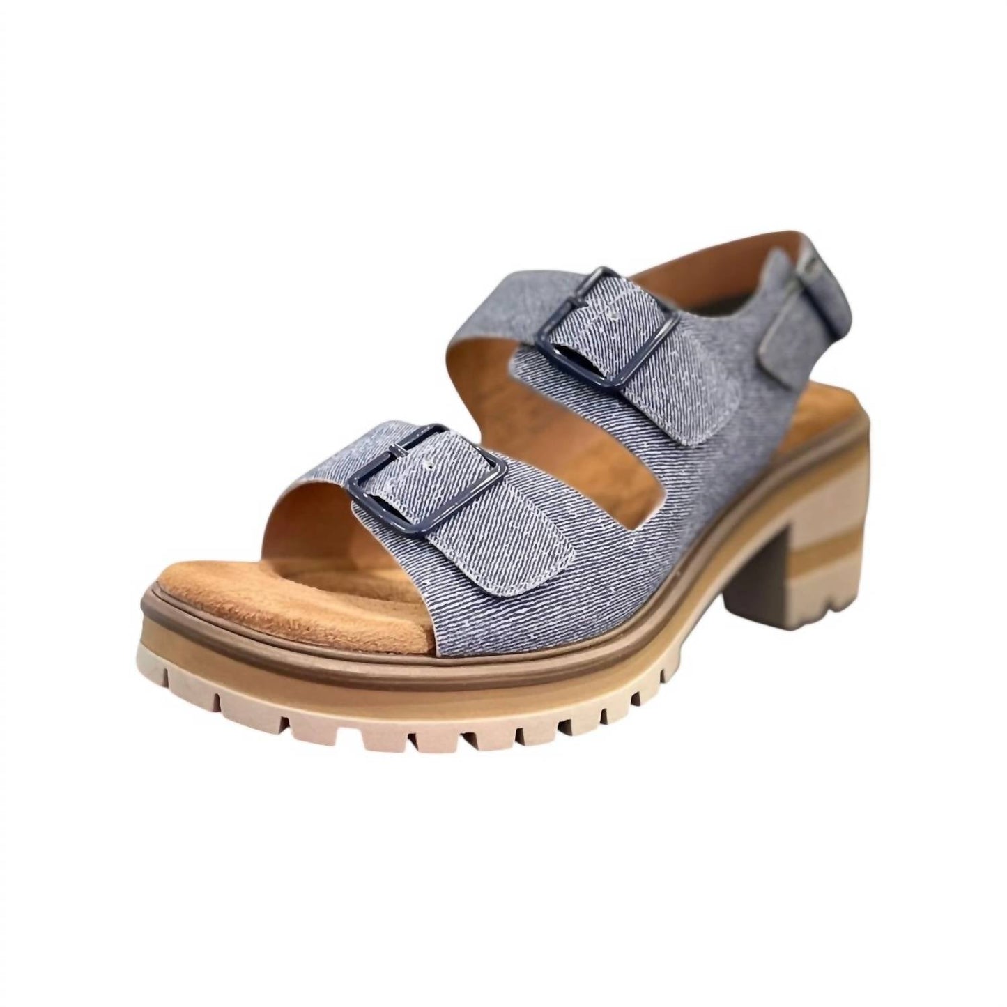 Salvia - Women's Honey Stacked Heel Sandal