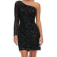 Ashleylauren - Hand-beaded Cocktail Dress