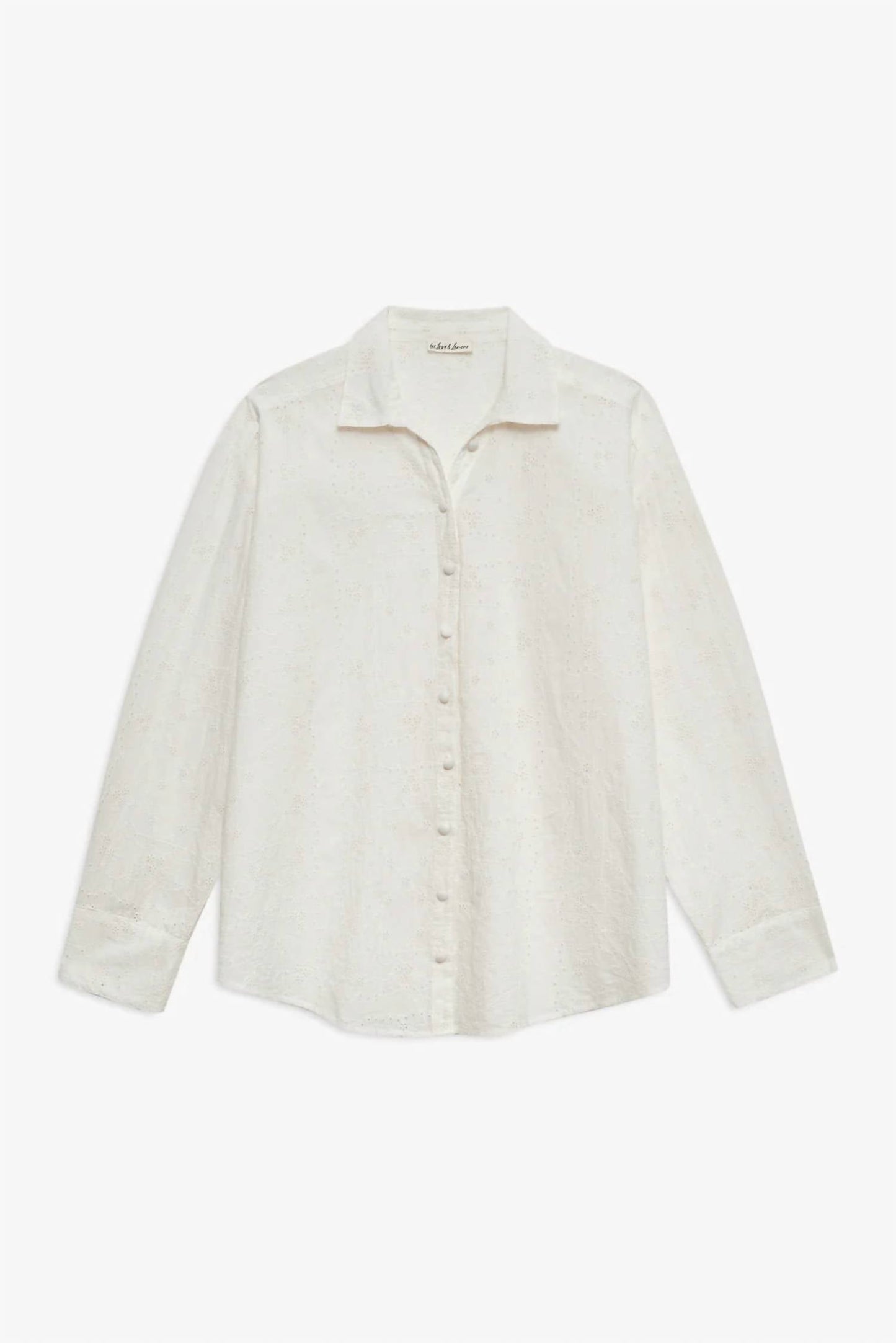 Lil Lemons By For Love And Lemons - Long Sleeve Button-up Shirt