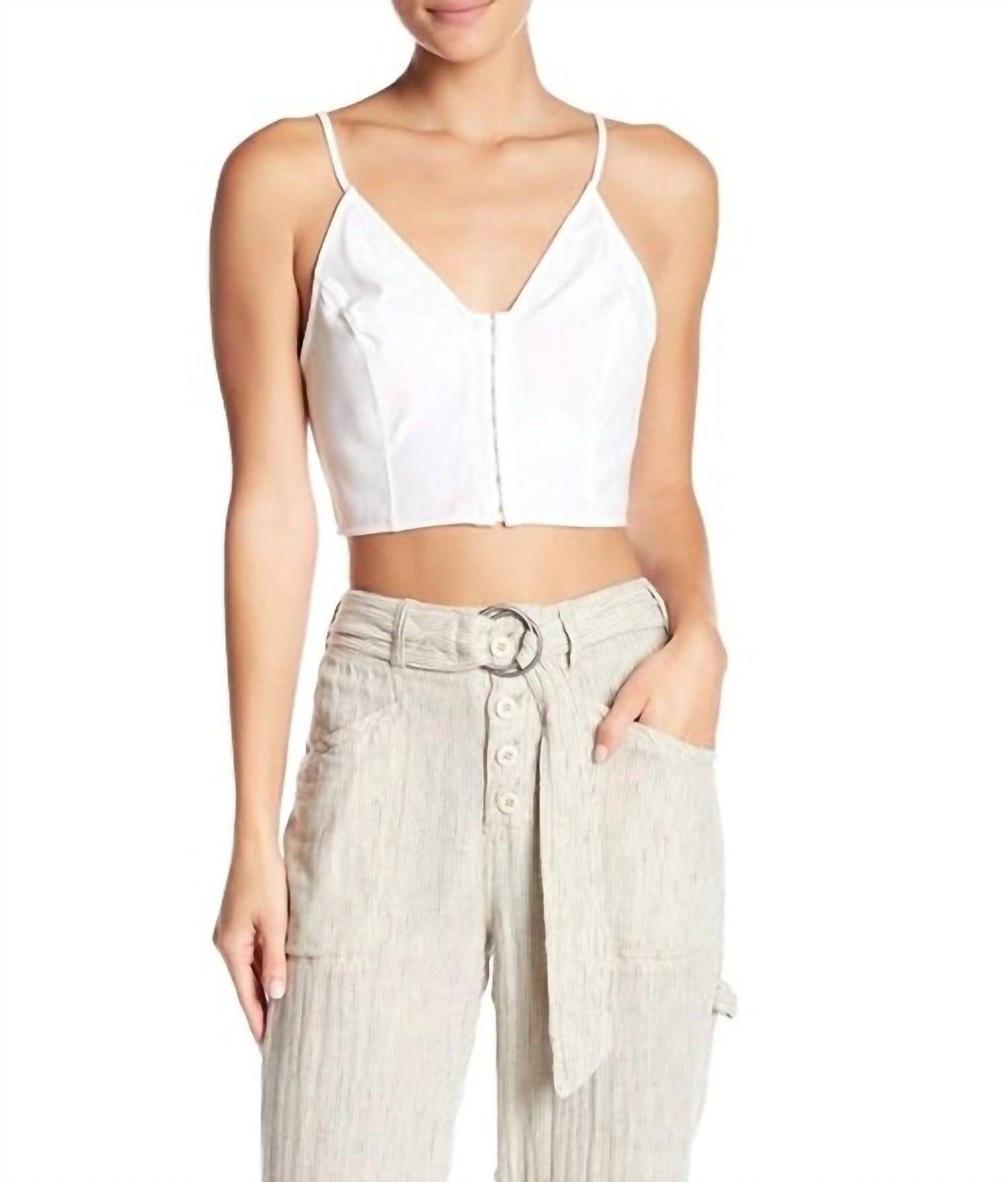 Free People - वेस्ट ऑफ़ ऑल केमी टॉप