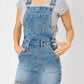 Judy Blue - Women's Raw Hem Overall Skirt