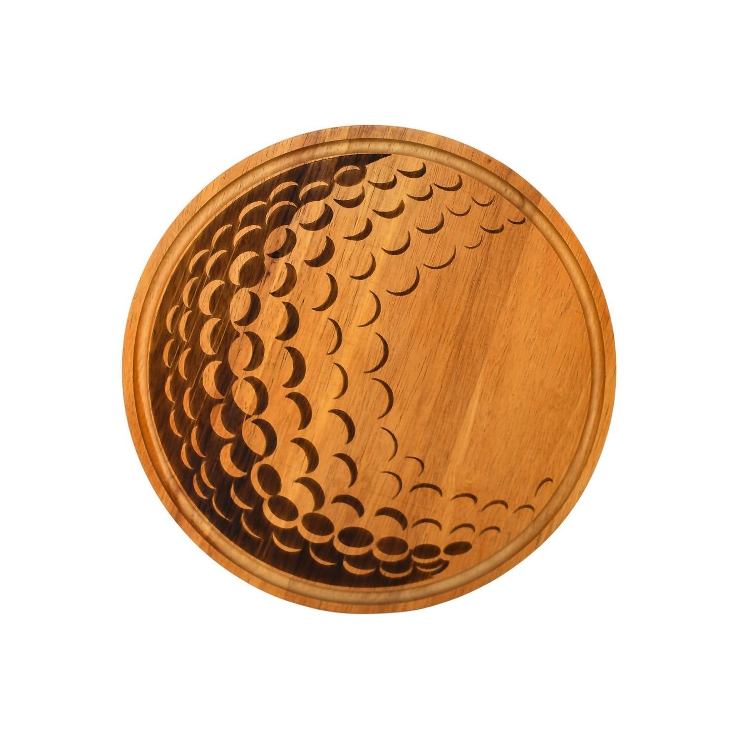 Creative Gifts International - Golf Ball Wood Board - 13"