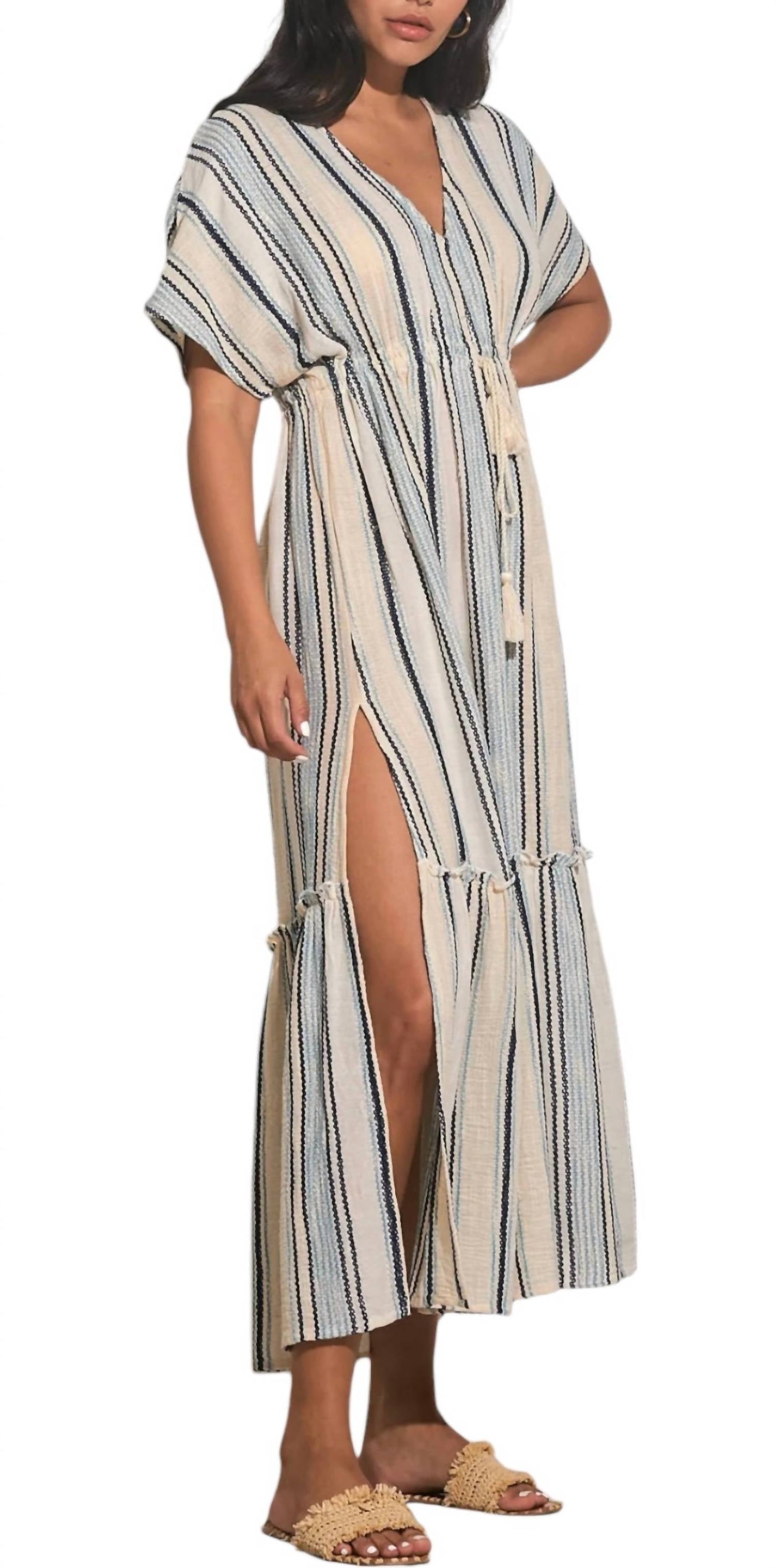Elan - Maxi Ruffle Dress