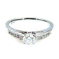 .50ct Diamond Eng Only 14KT White Gold