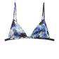 Fleur Du Mal - Luxe Triangle Bra in Tokyo Rose